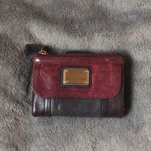 Fossil Fold Open Wallet